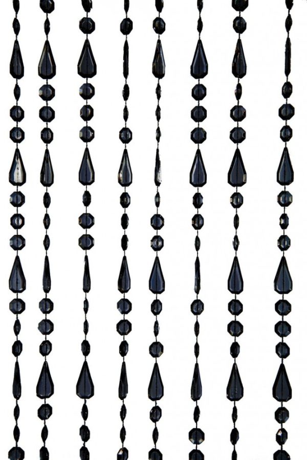 Black Beaded Curtain