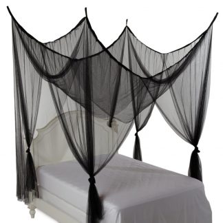 Black Bed Canopy