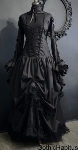 Black Gothic Dress – I Want It Black