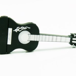 Black Guitar 4GB USB Flash Drive