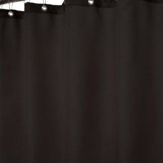 Black Shower Curtain