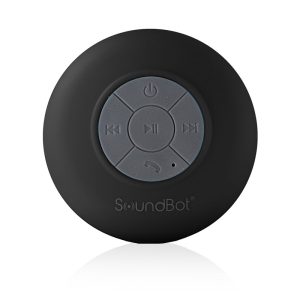 Black Water Resistant Bluetooth 3.0 Shower Speaker