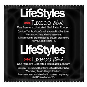 Lifestyles Tuxedo Condoms