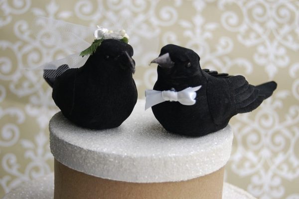 Love Bird Wedding Cake Topper