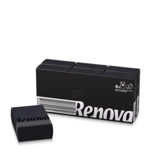 Renova Black Pocket Tissues