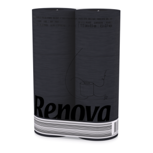 Renova Black Toilet Tissue