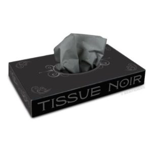 Tissue Noir Black Facial Tissues