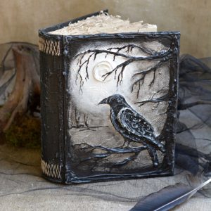 Crow Journal and Black Feather Pen