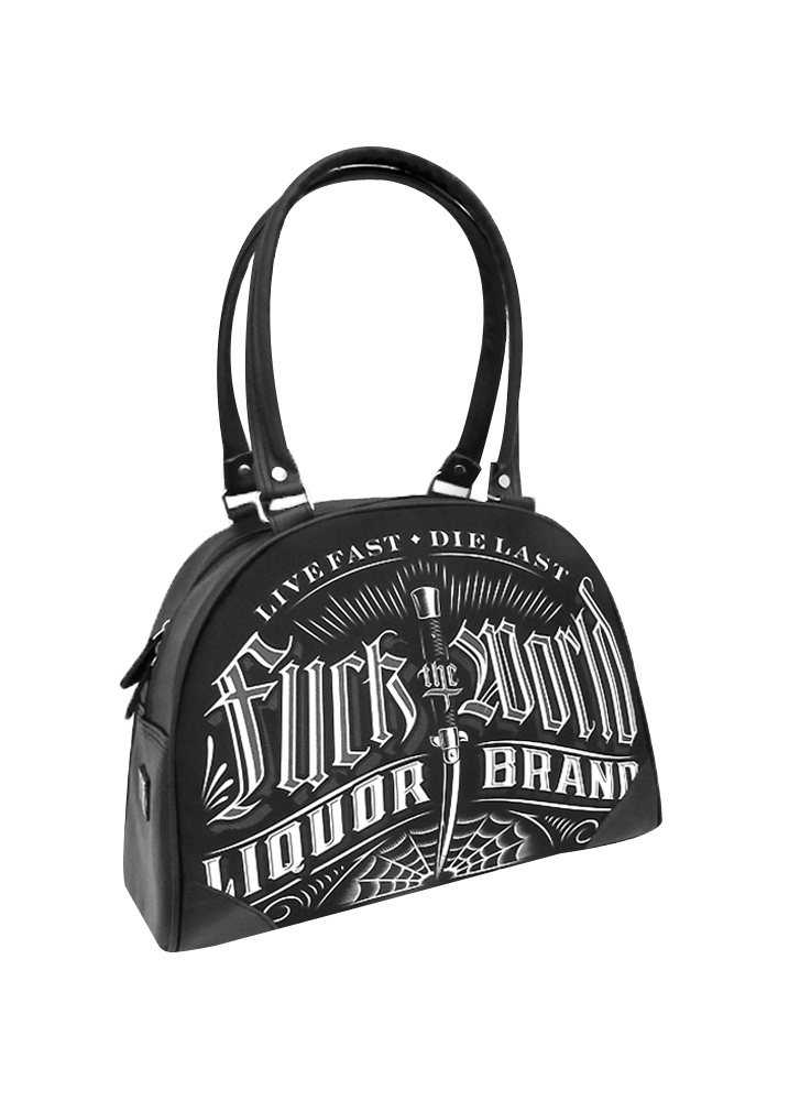 Liquorbrand Bowling Bag Purse Aloha