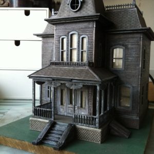 Bates Motel Wooden Model House