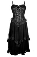 Black Gothic Dresses - I Want It Black