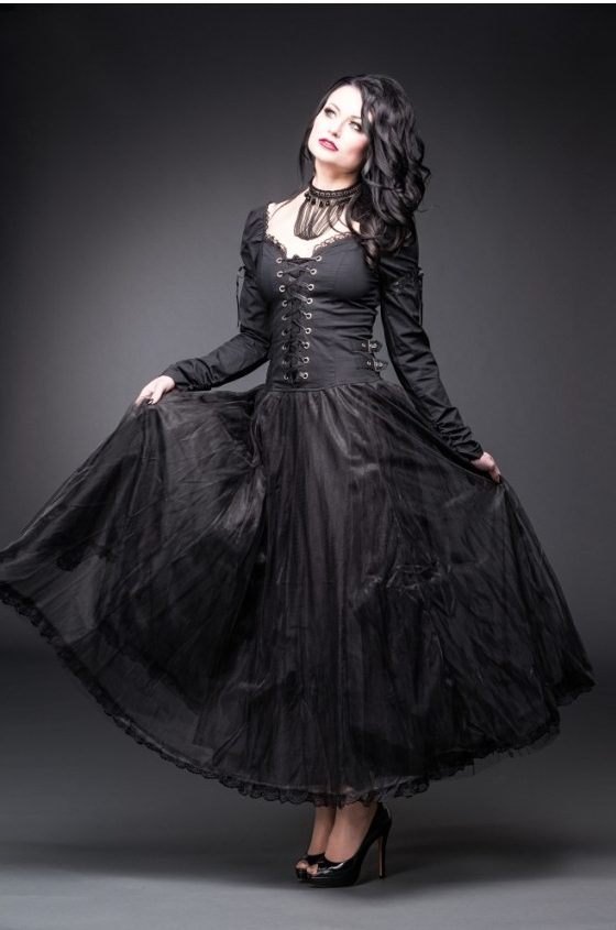 Black Gothic Dresses - I Want It Black