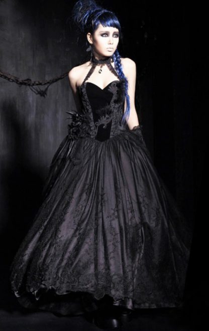 Emo Prom Dresses - I Want It Black