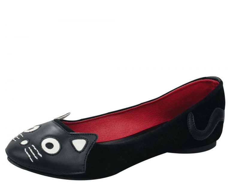 Cat Face Shoes I Want It Black