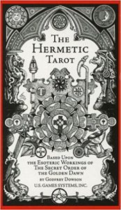 The Hermetic Tarot Cards - Black and White Tarot Deck