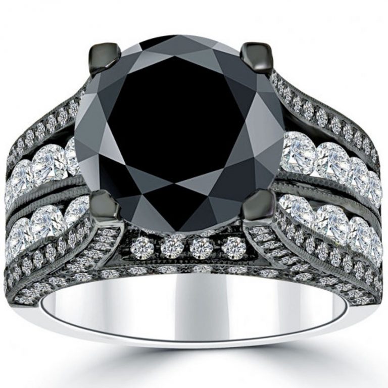 Gothic Engagement Rings I Want It Black
