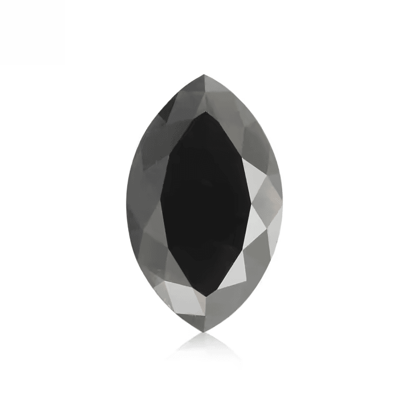 Marquise Cut Black Diamond 1.99 carat