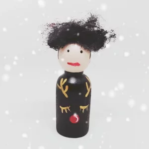Robert Smith The Cure Gothic Christmas Tree Ornament